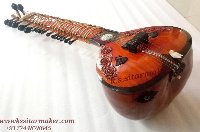 Buy Deluxe sitar From K S Sitarmaker, Miraj, Maharashtra (India)